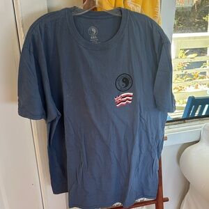 Navy Yin Yang Graphic Tee